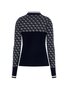 Guess pull mock neck aubrey blue and cream FW25