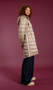Monari jas met kap truffle FW25