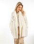 Due Amanti long gilet Benedetta off-white FW25